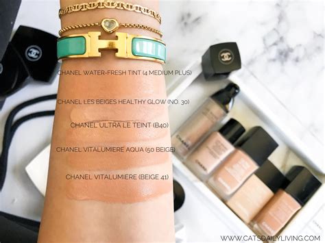 chanel foundation les beiges color match